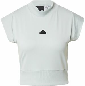 Funkční tričko 'Z.N.E.' ADIDAS SPORTSWEAR černá / stříbrná
