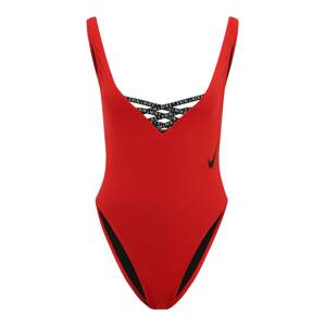 Nike Swim Plavky  červená / černá