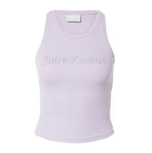 Juicy Couture Top 'NANCY' světle fialová / stříbrná