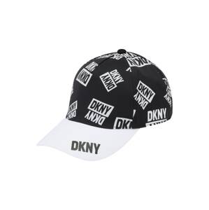 DKNY Klobouk černá / offwhite