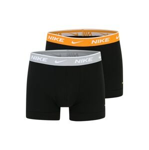 NIKE Sportovní spodní prádlo světle šedá / jasně oranžová / černá / bílá