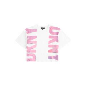 DKNY Tričko pink / bílá