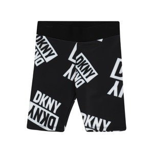 DKNY Kalhoty černá / bílá
