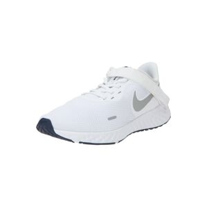 NIKE Sportovní boty 'Revolution 5 FlyEase'  šedá / bílá