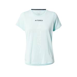 ADIDAS TERREX Funkční tričko  tyrkysová / černá / bílá
