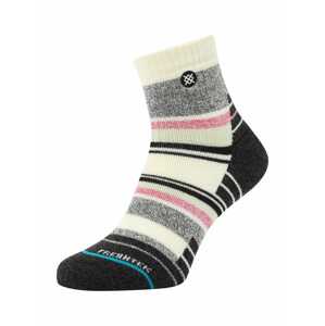 Stance Ponožky  azurová modrá / růžová / černá / bílá