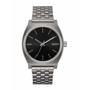 Nixon Analogové hodinky 'Time Teller' černá / stříbrná