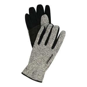 ZIENER Sportovní rukavice 'Imagio' šedý melír / černá