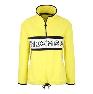 CHIEMSEE Sportovní svetr žlutá / černá / bílá