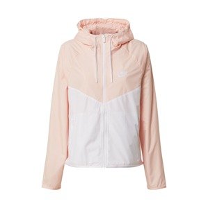 Nike Sportswear Přechodná bunda 'W NSW WR JKT FEM'  světle růžová / bílá