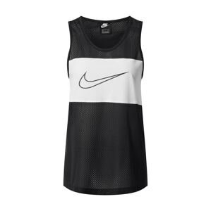 Nike Sportswear Top  černá / bílá
