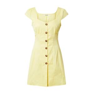 GLAMOROUS Šaty žlutá / citronová