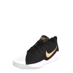 Nike Sportswear Tenisky 'Team Hustle Quick 2'  zlatá / černá / bílá