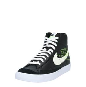 Nike Sportswear Kotníkové tenisky 'BLAZER'  černá / bílá