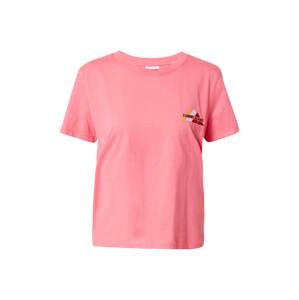 Tommy Jeans Tričko 'Chest Mountain'  pink