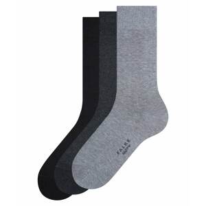 FALKE Ponožky  šedá / černá
