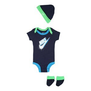 Nike Sportswear Sada  námořnická modř / azurová modrá / svítivě zelená / bílá