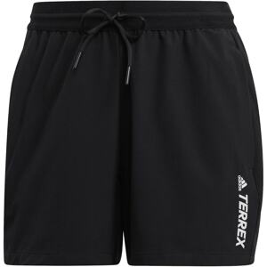 ADIDAS TERREX Sportovní kalhoty 'Liteflex' černá / bílá