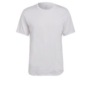 ADIDAS SPORTSWEAR Funkční tričko šedá / bílá