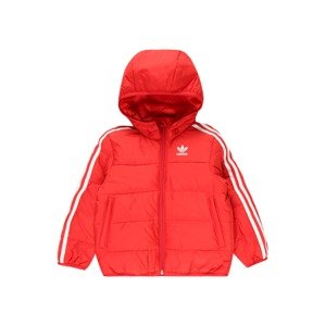 ADIDAS ORIGINALS Zimní bunda červená / bílá