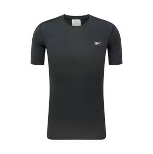 Reebok Sport Funkční tričko 'Workout Ready' černá / bílá