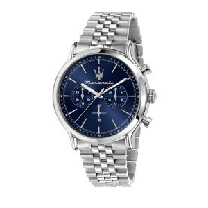 Maserati Analogové hodinky 'Epoca'  marine modrá / stříbrná