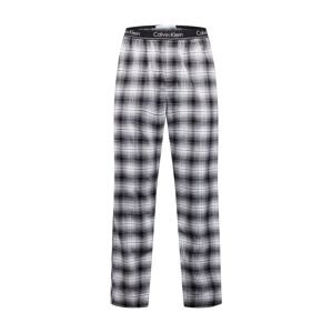 Calvin Klein Underwear Pyžamové kalhoty  šedá / černá / bílá