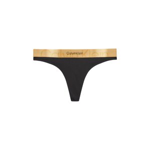 Calvin Klein Underwear Tanga  zlatá / černá