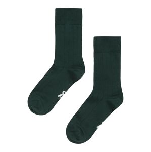 ARMEDANGELS Ponožky 'MERIA'  tmavě zelená / bílá