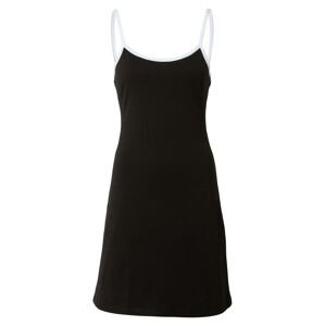 Gina Tricot Letní šaty 'Aspen' černá / bílá