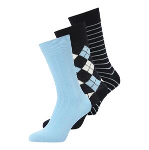 GANT Ponožky  ultramarínová modř / světlemodrá / bílá