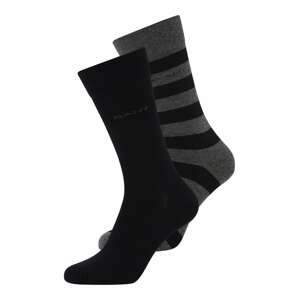 GANT Ponožky  antracitová / šedý melír