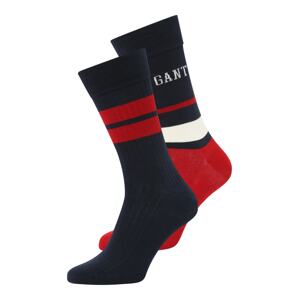 GANT Ponožky  námořnická modř / červená / bílá