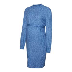 MAMALICIOUS Úpletové šaty 'Nancy' nebeská modř