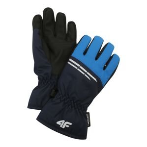 4F Sportovní rukavice modrá / noční modrá / bílá