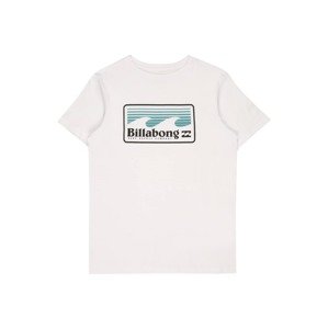 BILLABONG Funkční tričko 'SWELL'  mátová / černá / přírodní bílá