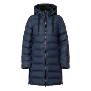 CECIL Zimní kabát tmavě modrá / černá / bílá