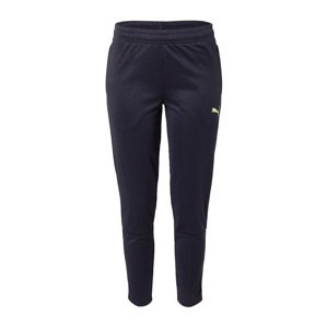 PUMA Sportovní kalhoty námořnická modř / zelená / bílá