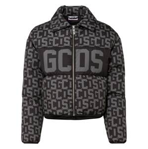 GCDS Zimní bunda  antracitová / černá