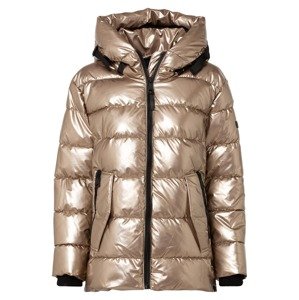 DKNY Zimní bunda  šedobéžová