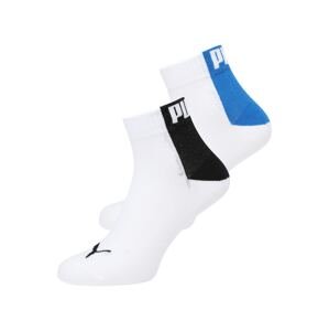 PUMA Ponožky  modrá / černá / bílá