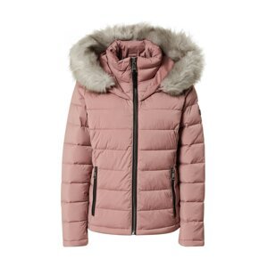 DKNY Zimní bunda  šedá / růžová