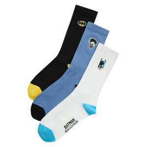 Pull&Bear Ponožky  modrá / černá / bílá