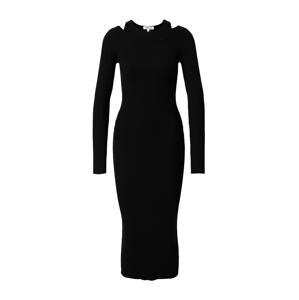 EDITED Úpletové šaty 'Yandra'  černá