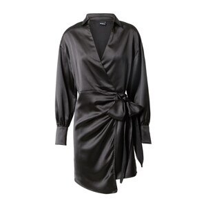 Gina Tricot Košilové šaty 'Kim' černá