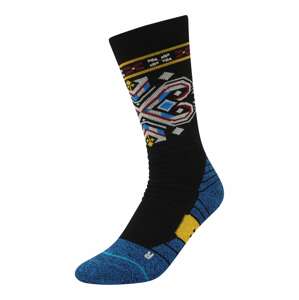 Stance Sportovní ponožky 'THE KONSBURGH'  modrý melír / žlutá / černá / bílá