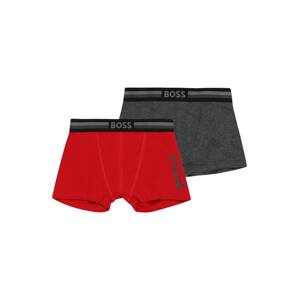 BOSS Kidswear Spodní prádlo  tmavě šedá / červená / černá