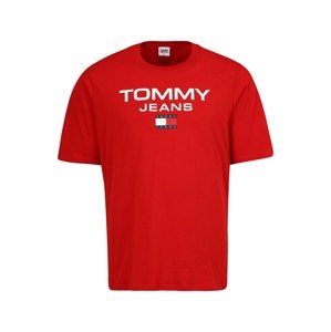 Tommy Jeans Plus Tričko  námořnická modř / červená / bílá