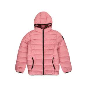 ECOALF Zimní bunda 'ASPEN' pink / černá