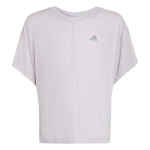 ADIDAS SPORTSWEAR Funkční tričko pastelová fialová / stříbrná